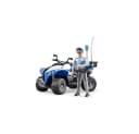 Bruder® Spielzeug-Quad 63010 Polizei Quad mit Polizist 1:16 Bild 1