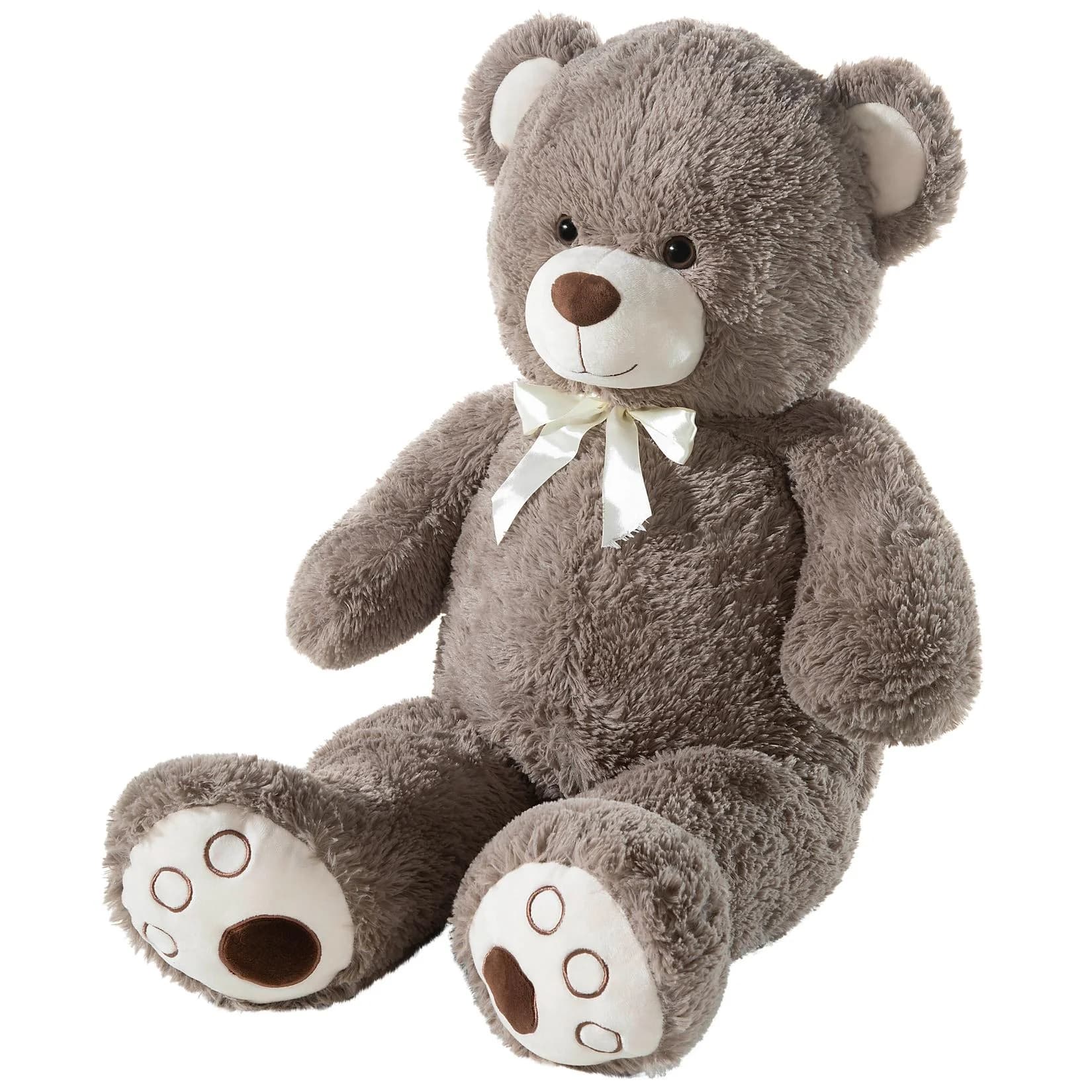 Heunec® Kuscheltier Bär mit Schleife, 100 cm