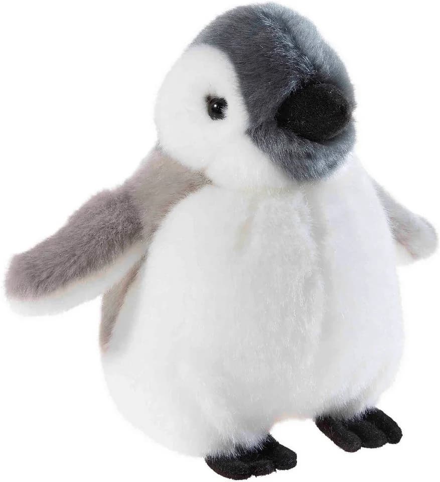 Heunec® Kuscheltier Misanimo Pinguinbaby 15 cm Grau/Weiß