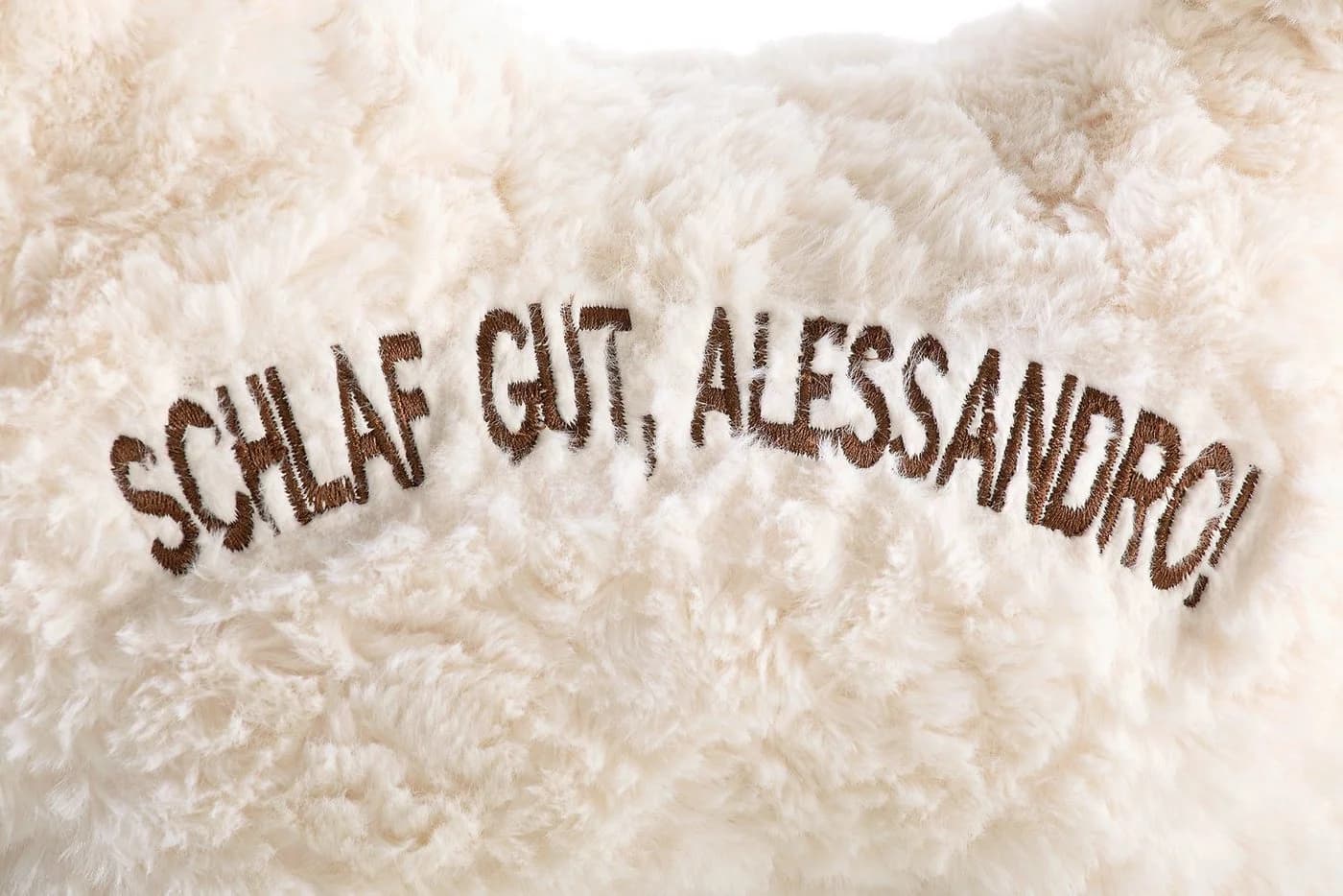 Heunec® Kuscheltier Kuma Lama 120 cm Beige Polyester-Plüsch - Bild 4