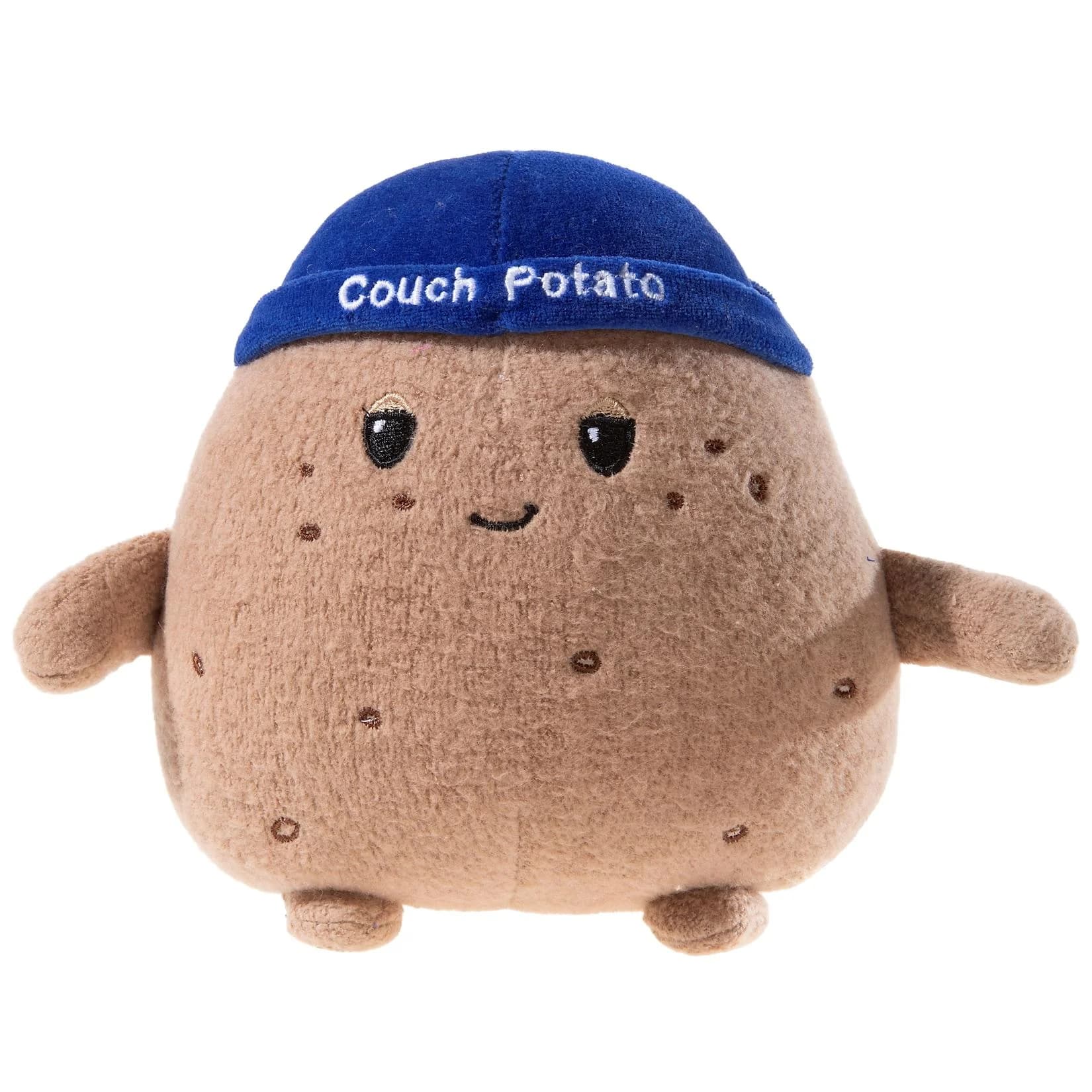 HEUNEC Kuscheltier Couch Potato Kuma Braun Blau Plüsch