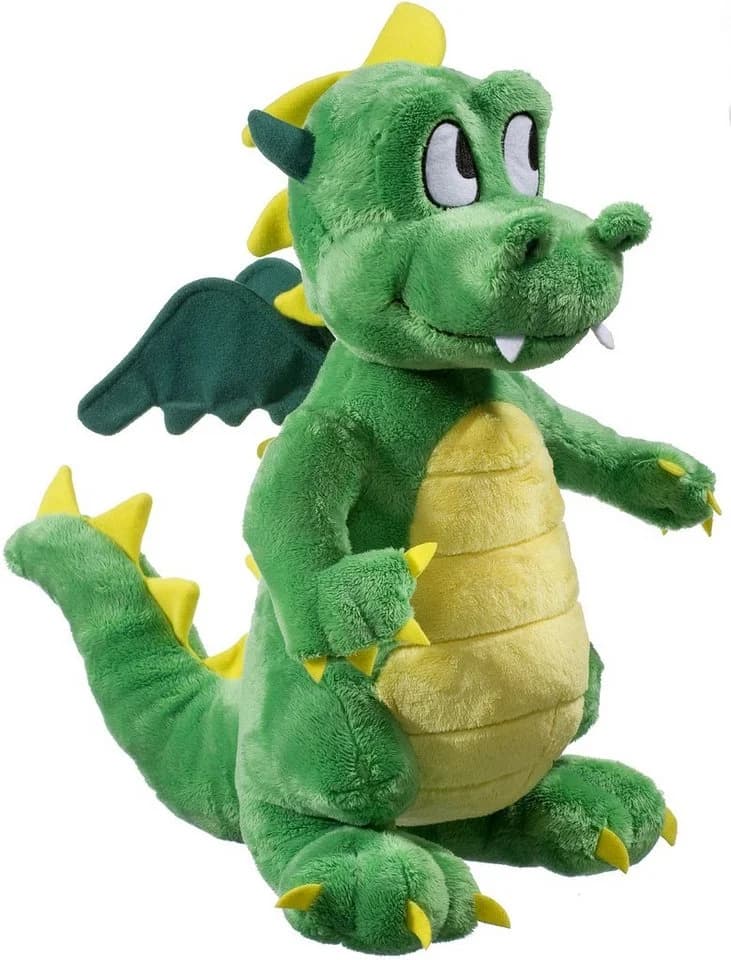 Heunec Kuscheltier Drache stehend grün 35 cm