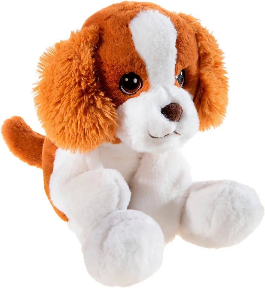 HEUNEC Therapiehund Odie 50cm Weiß-Braun