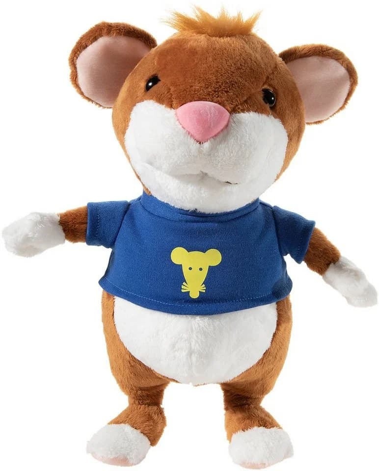 Heunec® Kuscheltier Leo Lausemaus 30 cm Blau