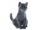 Heunec® Plüschfigur Kater Karajan grau 25cm Recycling Bild 1