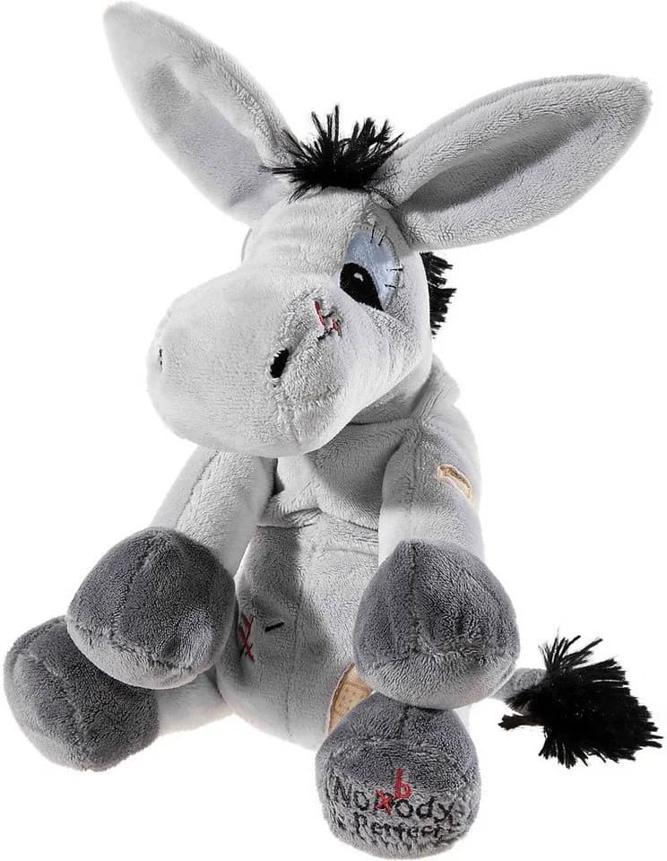 Heunec® Kuscheltier My little Murphy Esel Grau Schwarz 20cm