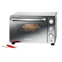 ROMMELSBACHER Minibackofen BGS 1500 Silber Schwarz 6 Funktionen Bild 1