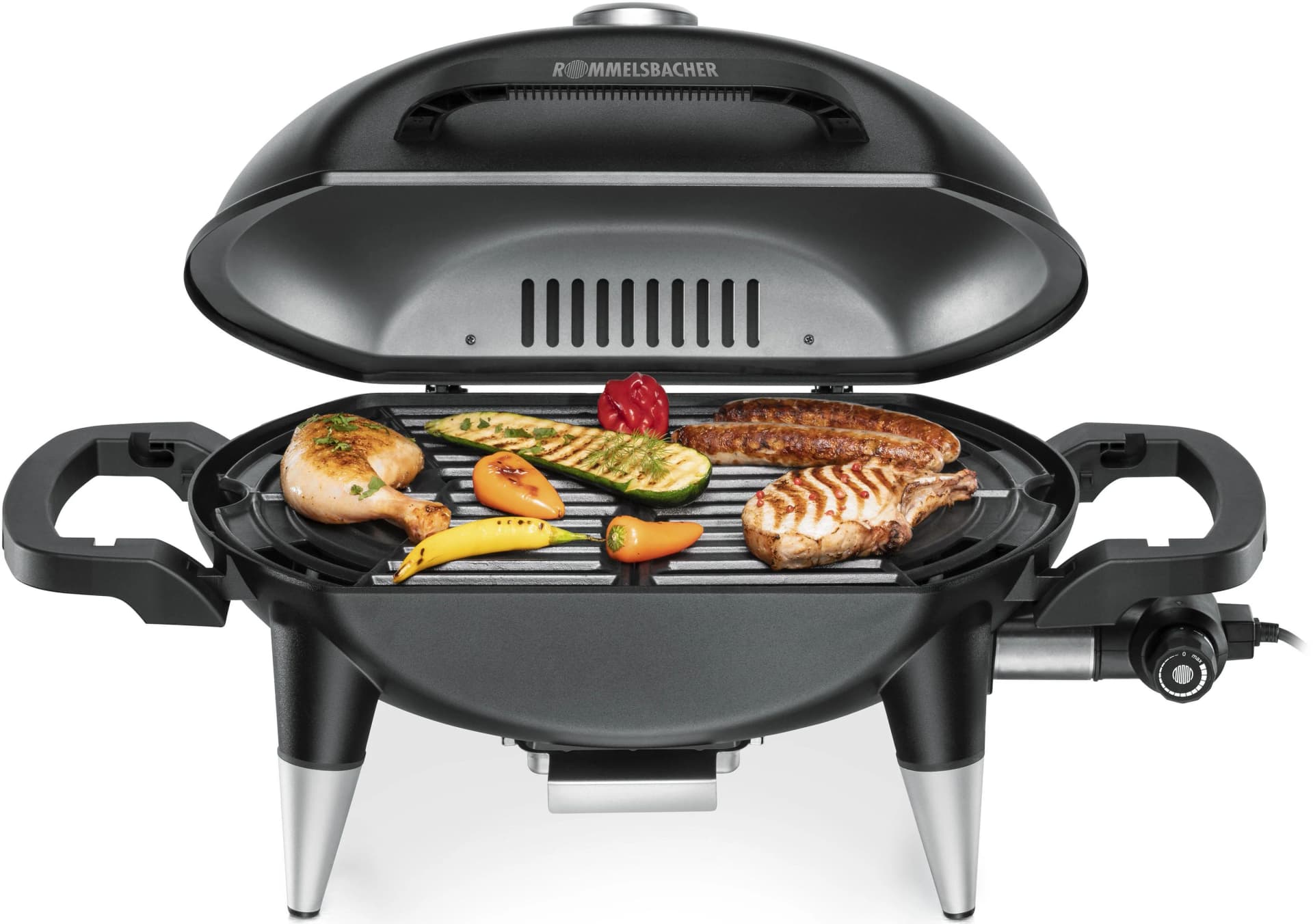 ROMMELSBACHER Elektrogrill BBQ 4000 schwarz