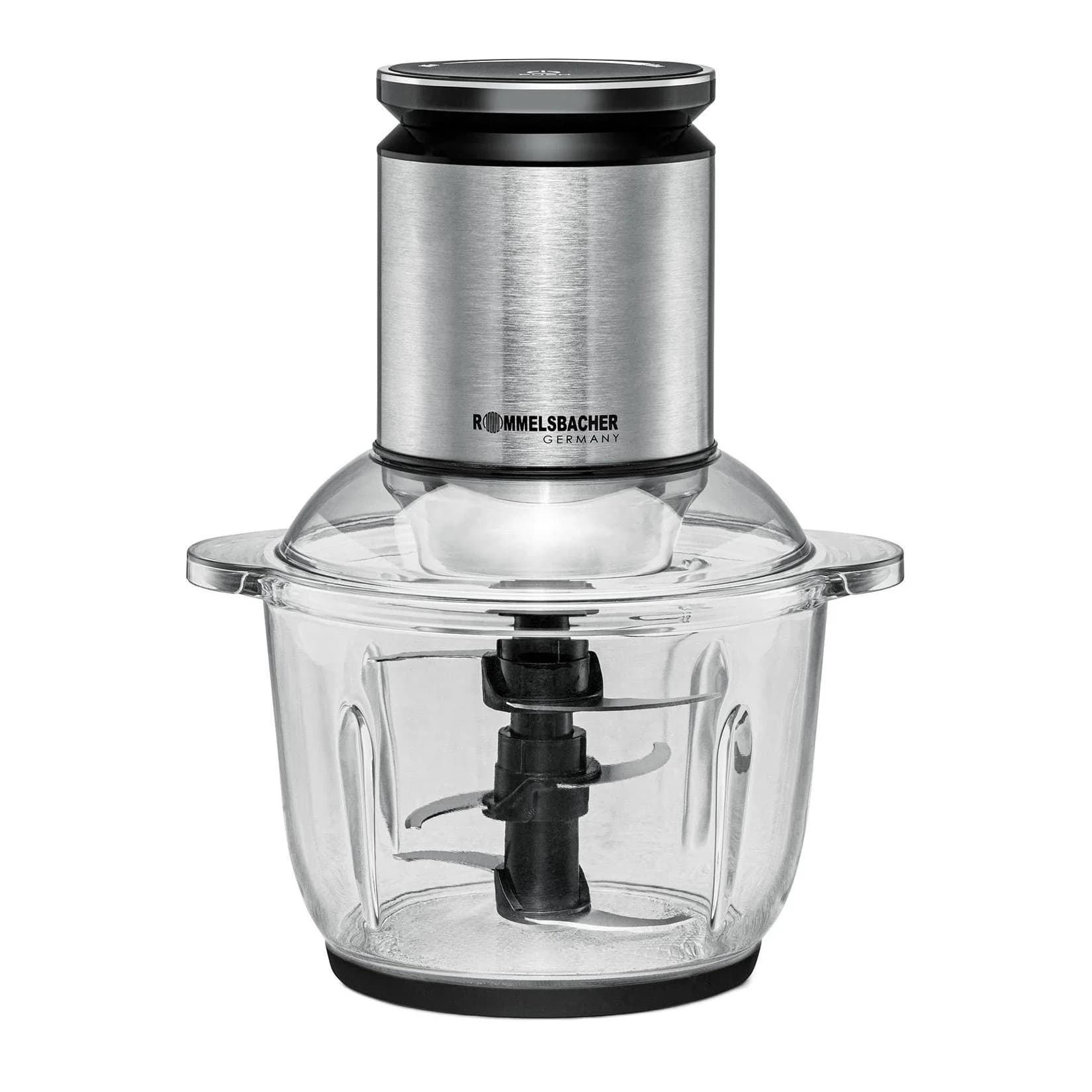 Rommelsbacher Zerkleinerer MZ 600 Silber Edelstahl Glas