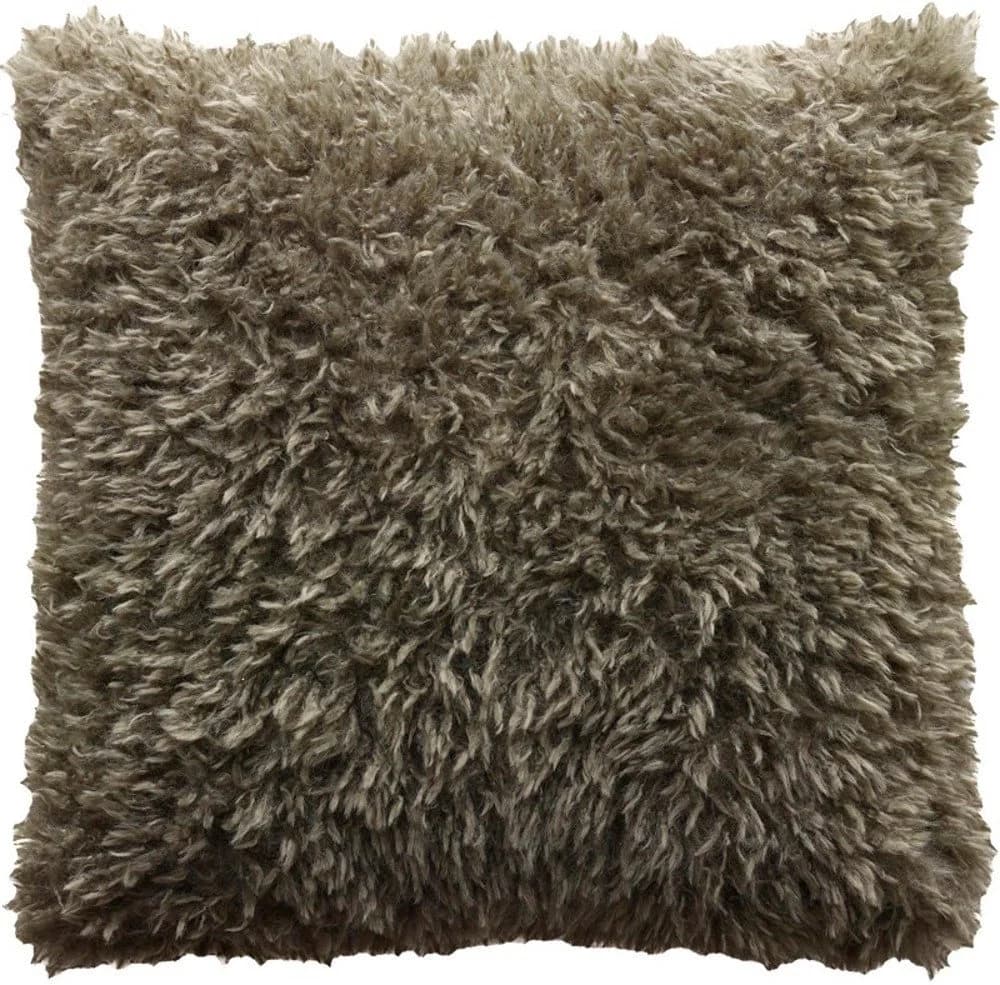 Sander Kissenhülle Ayla Khaki Kunstfell 50x50 cm