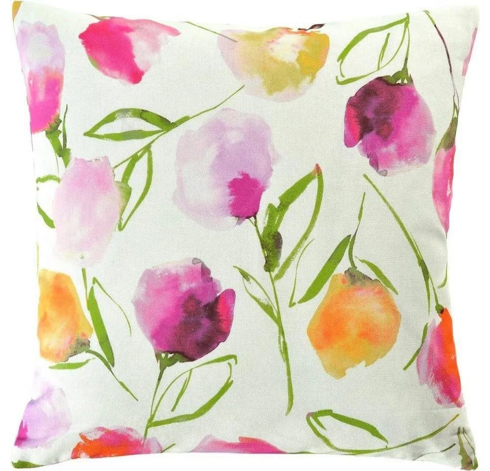 Sander Table + Home Kissenhülle Fresh Tulip Bunt Aquarell