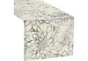 Sander Tischläufer Dolce Blumen Silber Jacquard Bild 2