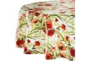 Sander Table + Home Tischdecke Rund Baumwolle Mohnblumen Bild 2
