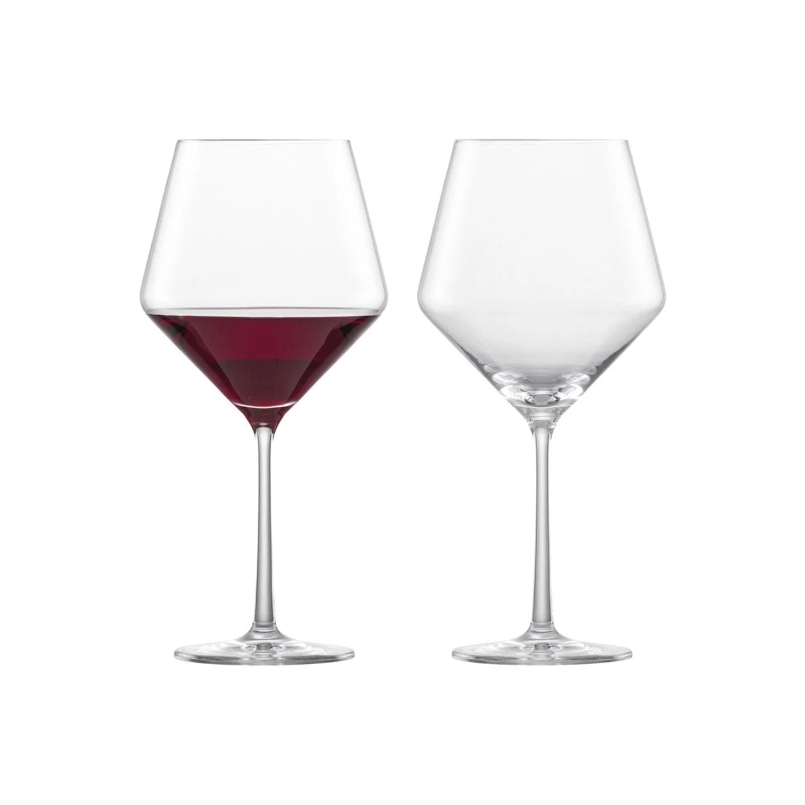 Zwiesel Glas PURE Burgunder Rotweinglas 2er Set transparent