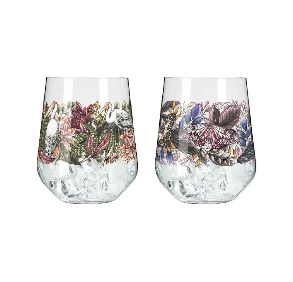 Ritzenhoff Gin Tumbler 2er Set Schattenfauna Kristallglas - Bild 2