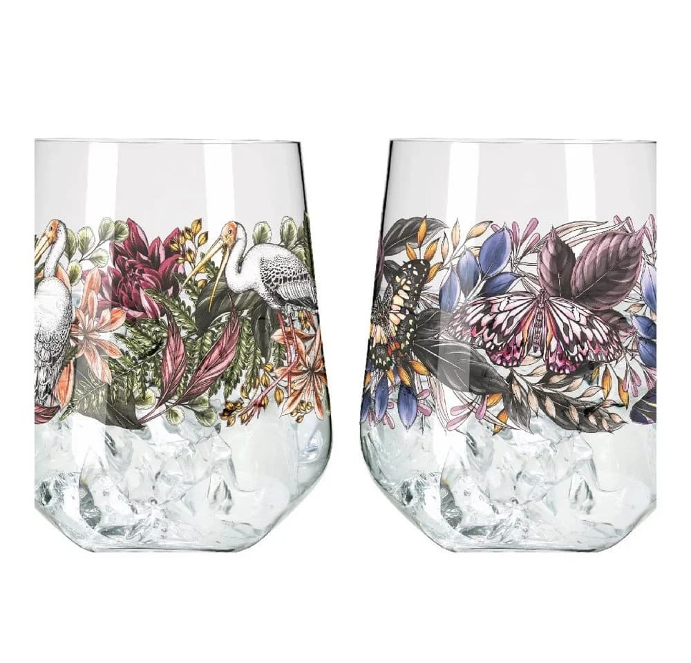 Ritzenhoff Gin Tumbler 2er Set Schattenfauna Kristallglas - Bild 3