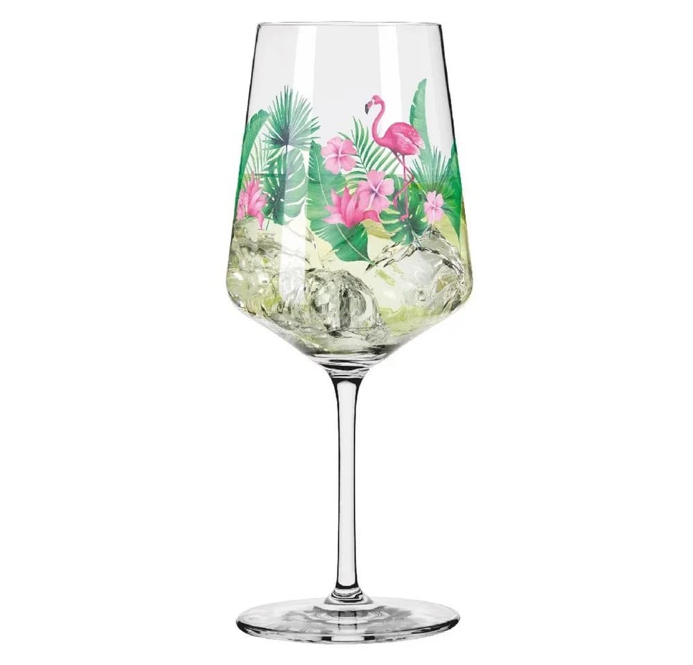 Ritzenhoff Sommertau Aperitifglas Tropisches Motiv Kristallglas - Bild 3