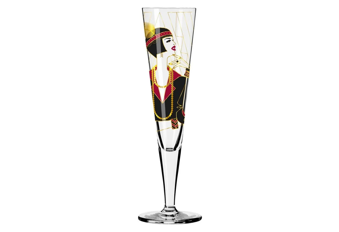 Ritzenhoff Champagnerglas Goldnacht mit Golddekor - Bild 4