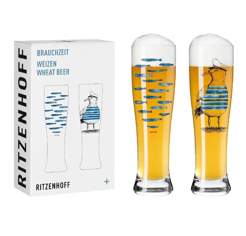 Ritzenhoff Brauchzeit Weizenbierglas 2er-Set
