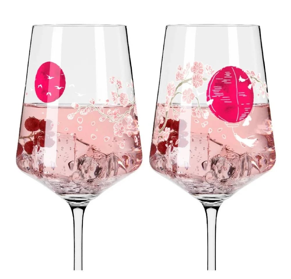Ritzenhoff Sommersonett Aperitifglas-Set 2-teilig Kristallglas Asia-Flair - Bild 5