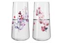 Ritzenhoff Longdrinkglas Sommersonett 614 ml 2-teilig Lila Rot Pink Glas Bild 1