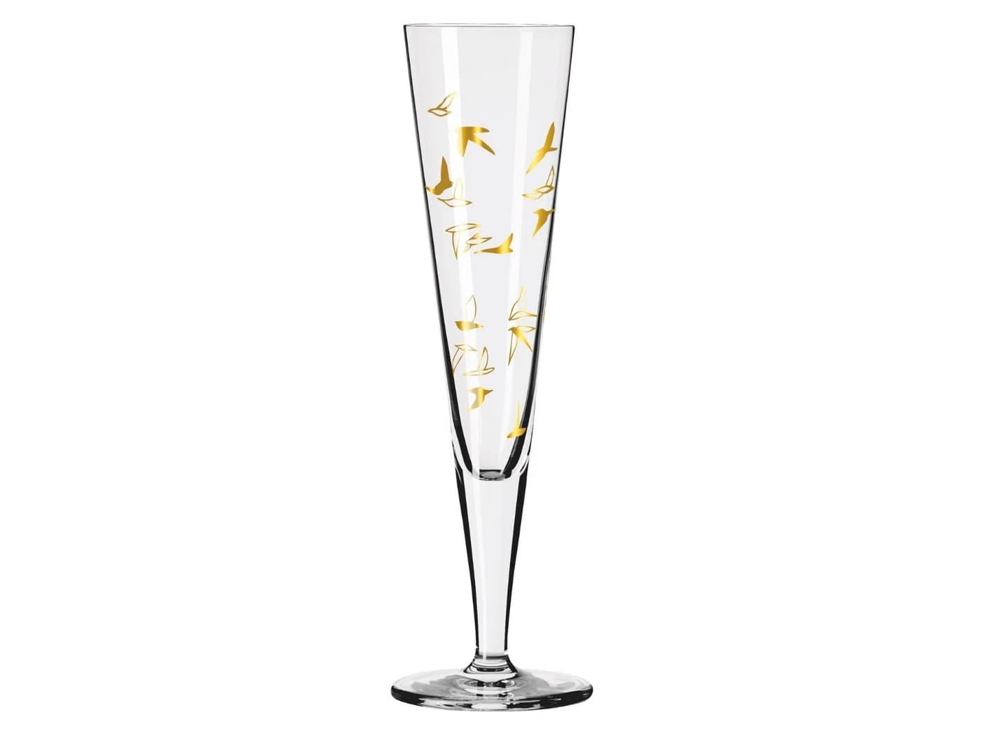 Ritzenhoff Champagnerglas Goldnacht Kristallglas Set