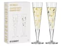 Ritzenhoff Champagnerglas Goldnacht Kristallglas Set Bild 2