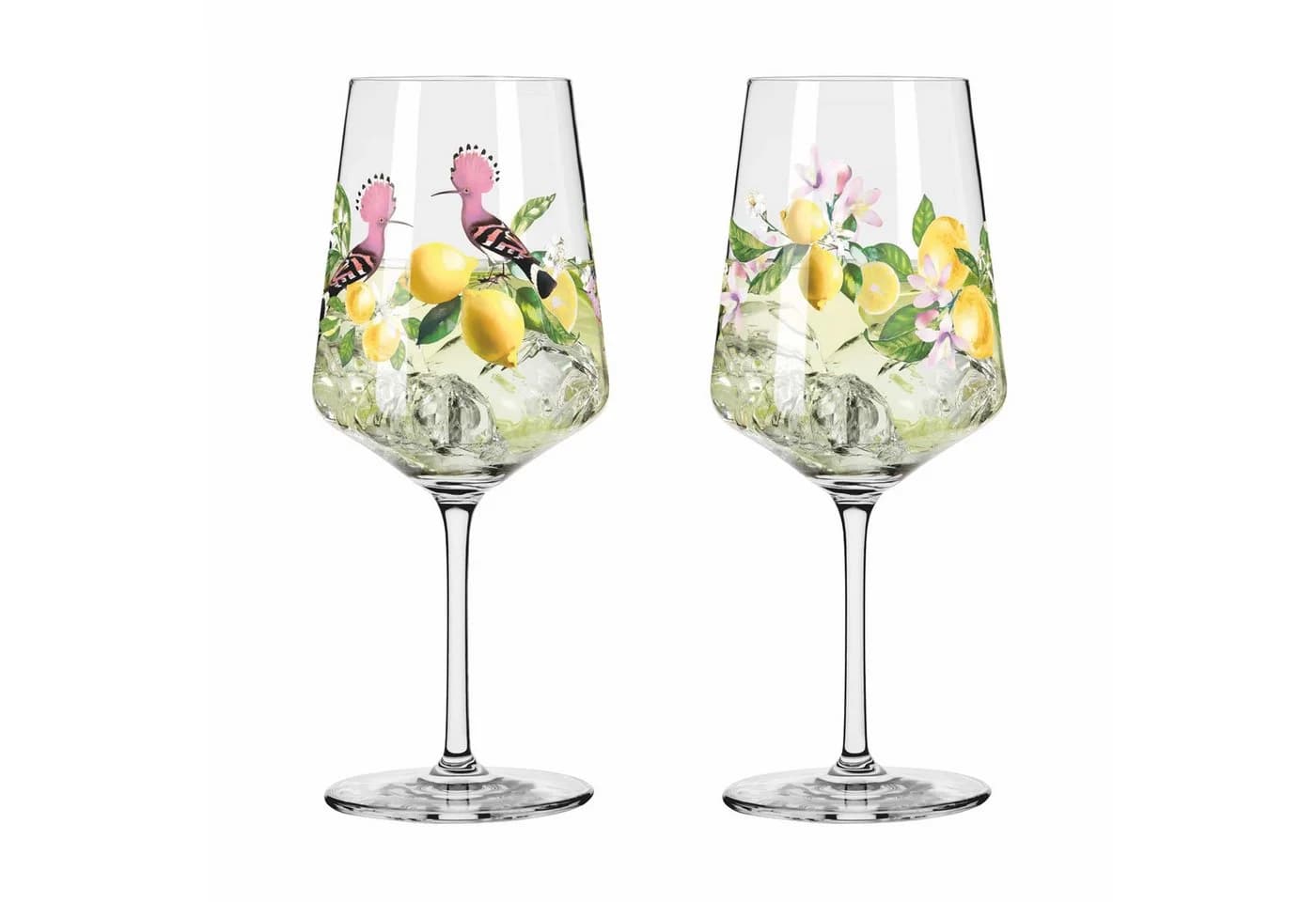 Ritzenhoff Aperitifglas-Set Sommertau Kristallglas 2er Set Gelb Transparent - Bild 3