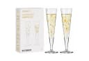 Ritzenhoff Champagnerglas-Set Goldnacht mit Gold- und Silberdekor Bild 2