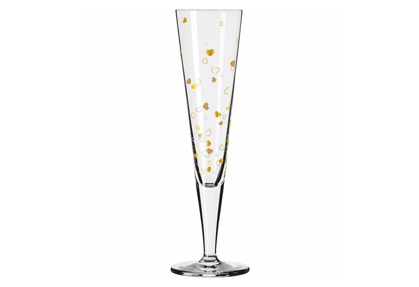 Ritzenhoff Champagnerglas-Set Goldnacht mit Gold- und Silberdekor - Bild 4