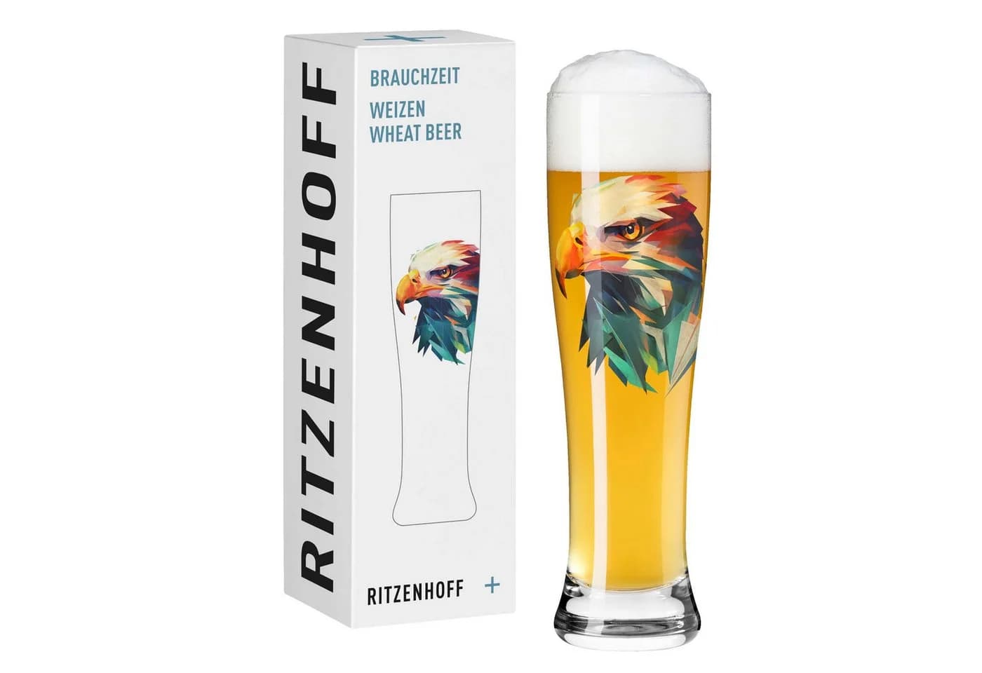 Ritzenhoff Bierglas Brauchzeit Adler-Motiv Glas - Bild 2