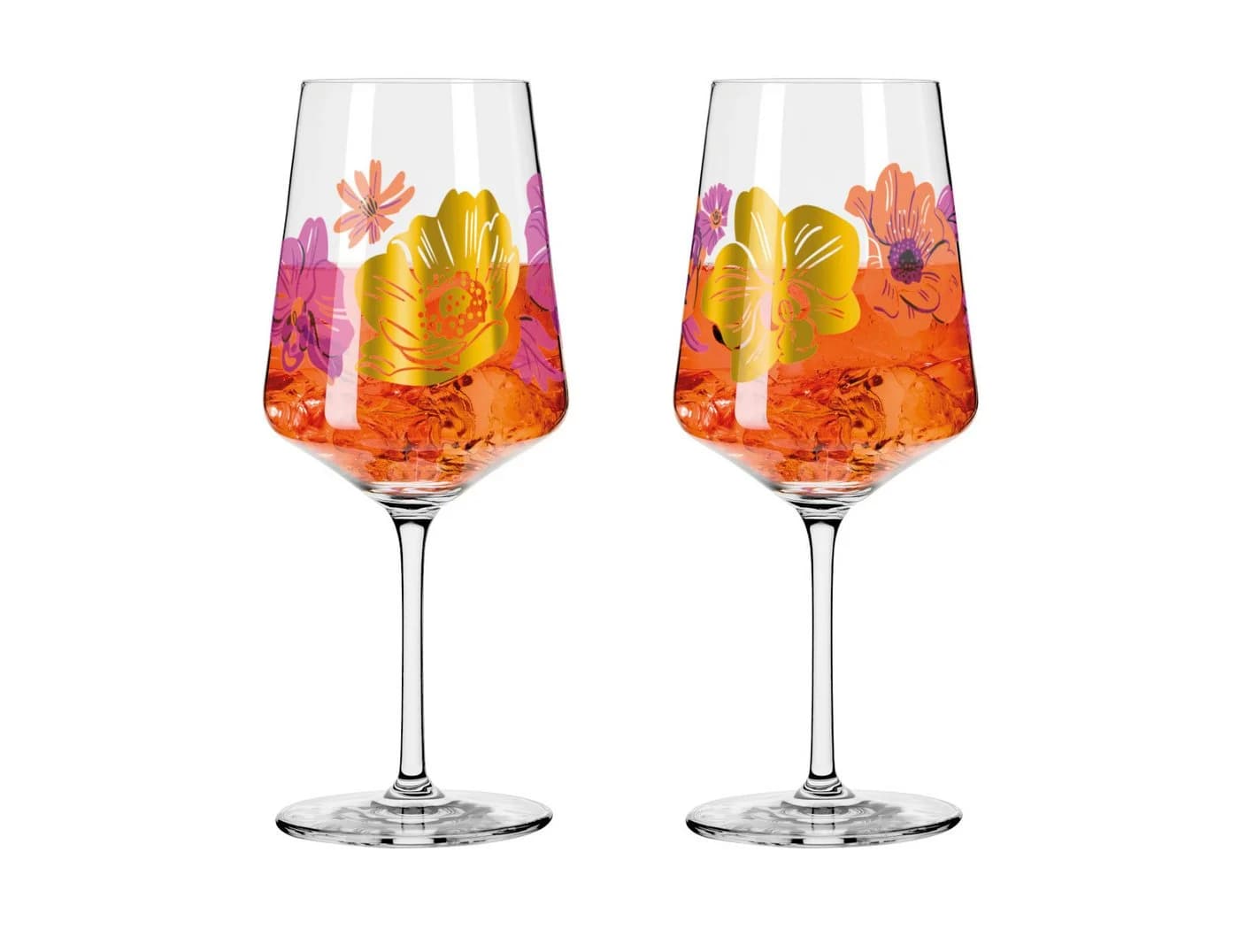 Ritzenhoff Gläser-Set Sommerrausch Deluxe Aperitifglas 2er Set Bunt Kristallglas - Bild 2