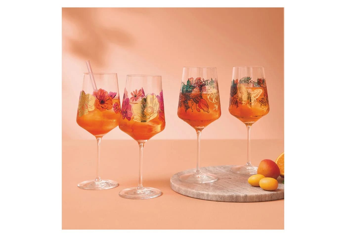 Ritzenhoff Gläser-Set Sommerrausch Deluxe Aperitifglas 2er Set Bunt Kristallglas - Bild 5
