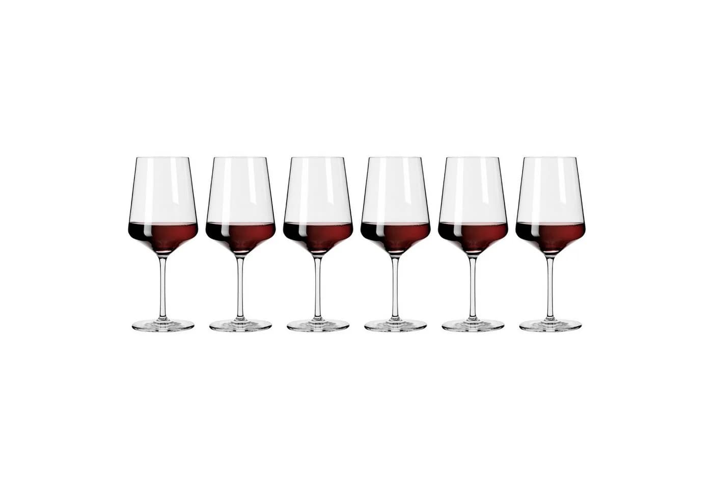Ritzenhoff Rotweinglas-Set Lichtweiss Julie 6er-Set Modern