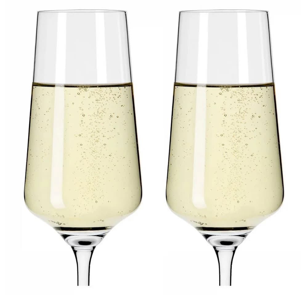 Ritzenhoff Julie Champagnerglas 6er Set Kristallglas Weiß