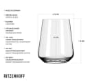 Ritzenhoff Lichtweiss Julie Wasserglas 6er Set Kristallglas Bild 3