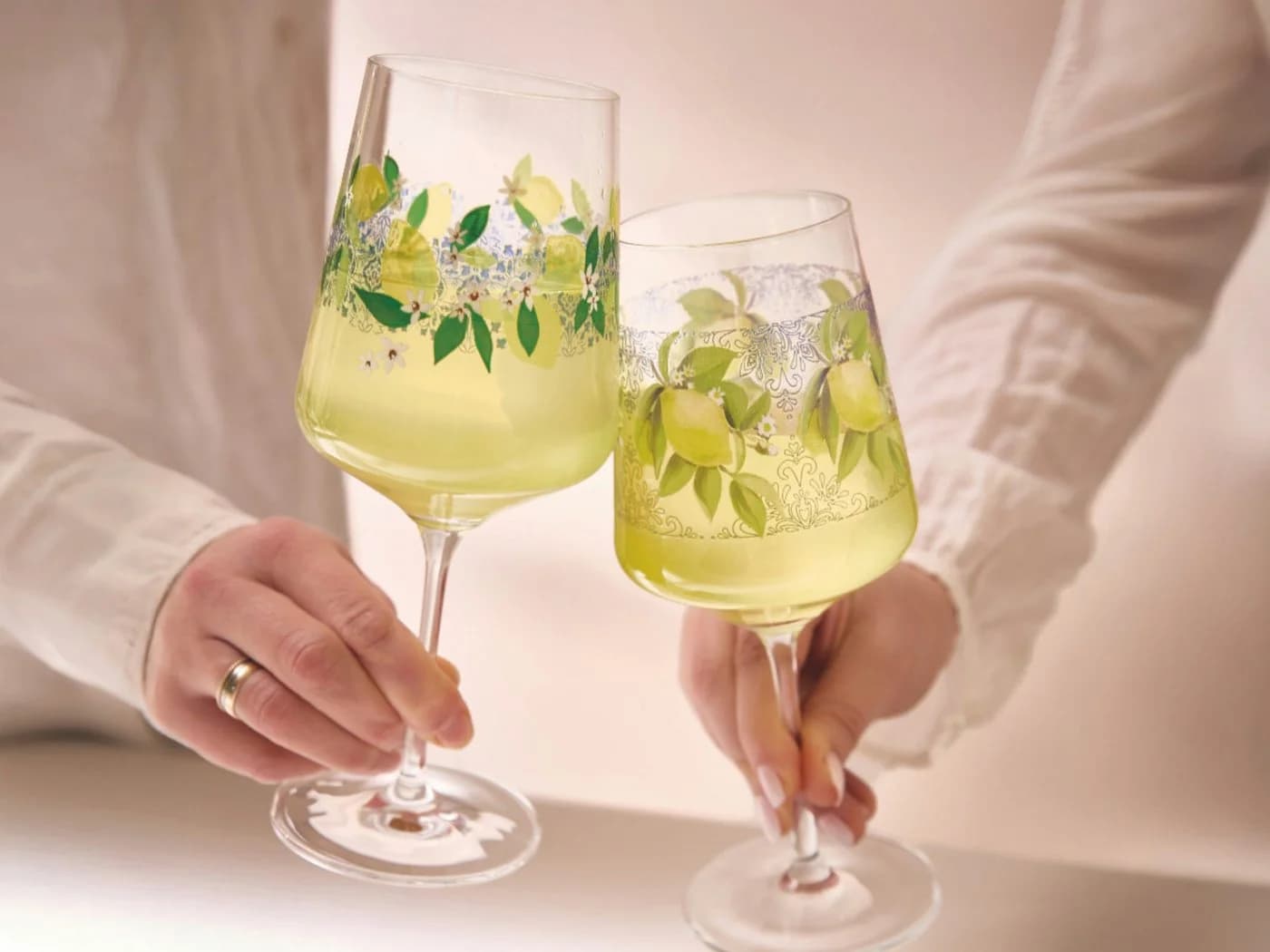 Ritzenhoff Gläser-Set Sommertau Limoncello 2er Set Kristallglas - Bild 4