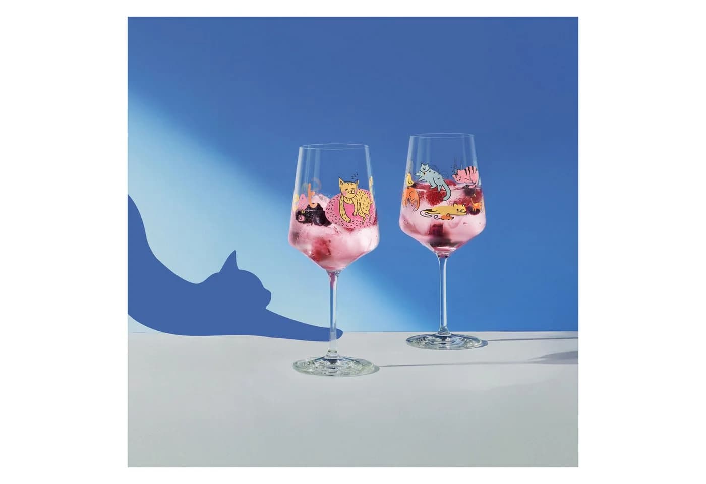 Ritzenhoff Cocktailglas-Set 2-tlg. Katzenmotiv Tierisch Glücklich - Bild 5