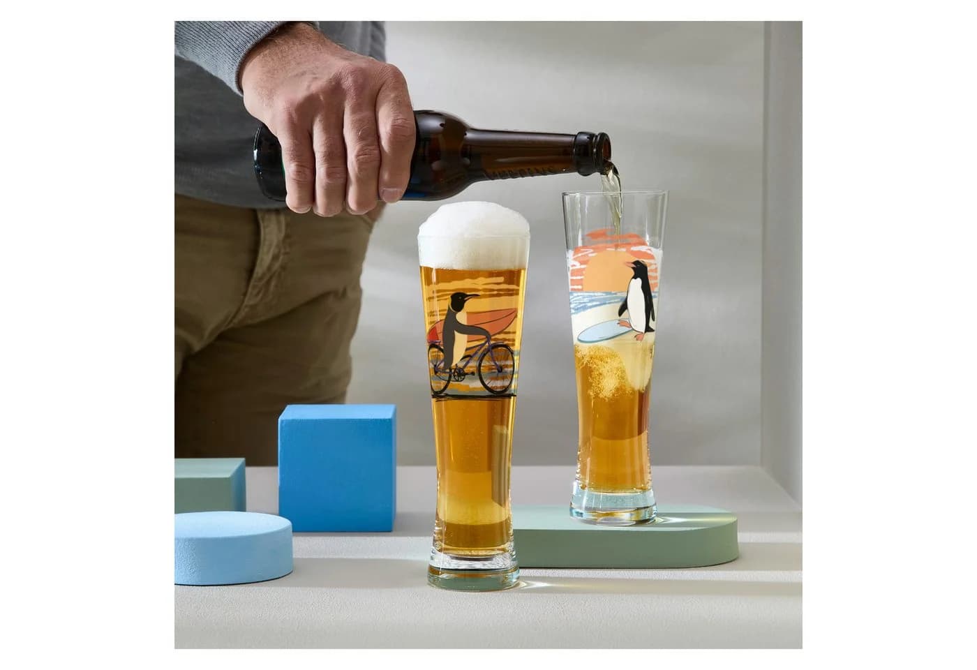 Ritzenhoff Bierglas Entdecker 2er-Pack Maritim Transparent - Bild 5