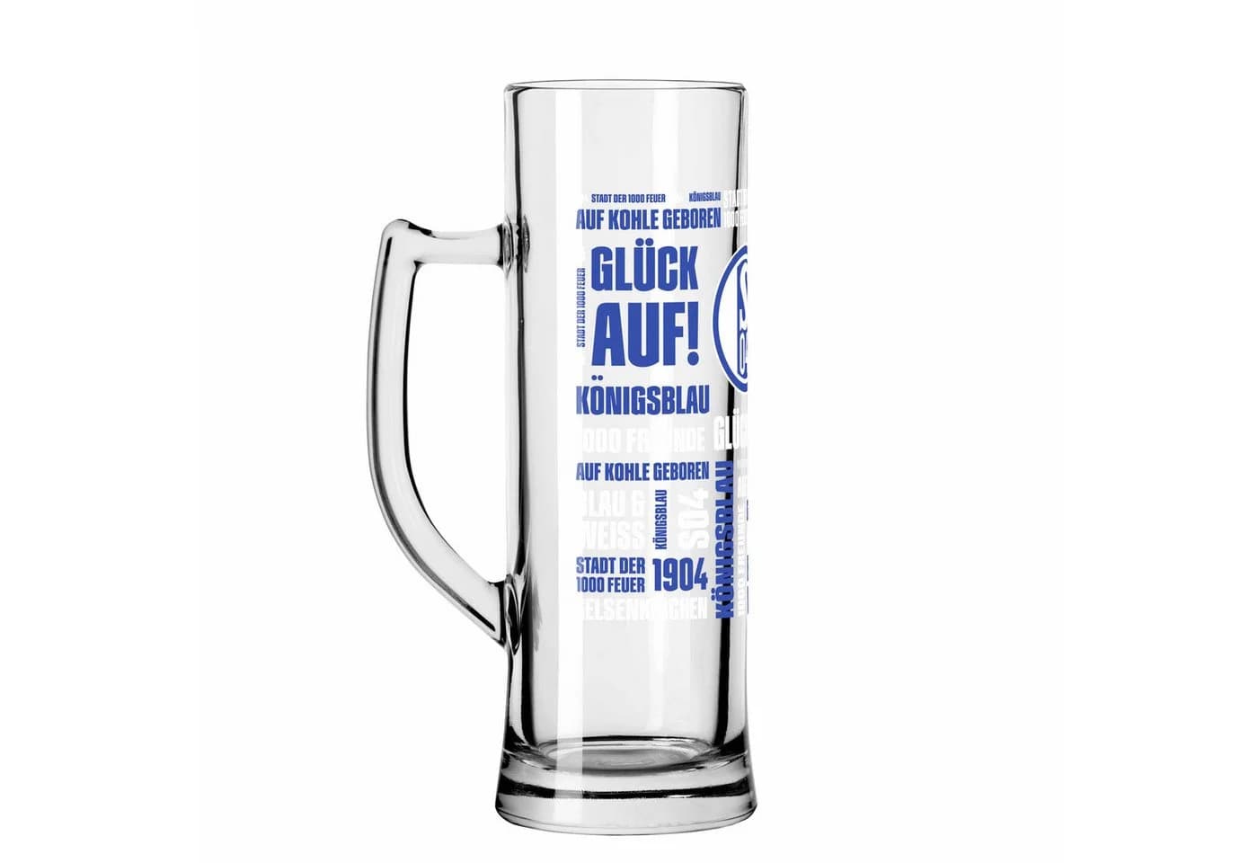 Ritzenhoff Bierglas FC Schalke 04 König blau mit Logo - Bild 3