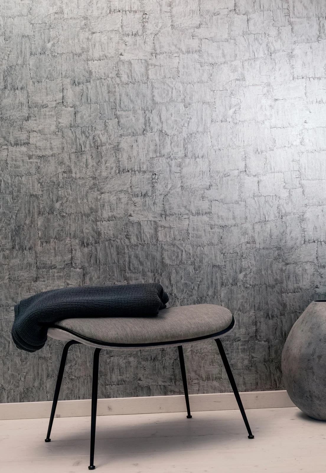 MARBURG Vliestapete Betonoptik Grau Silber Modern