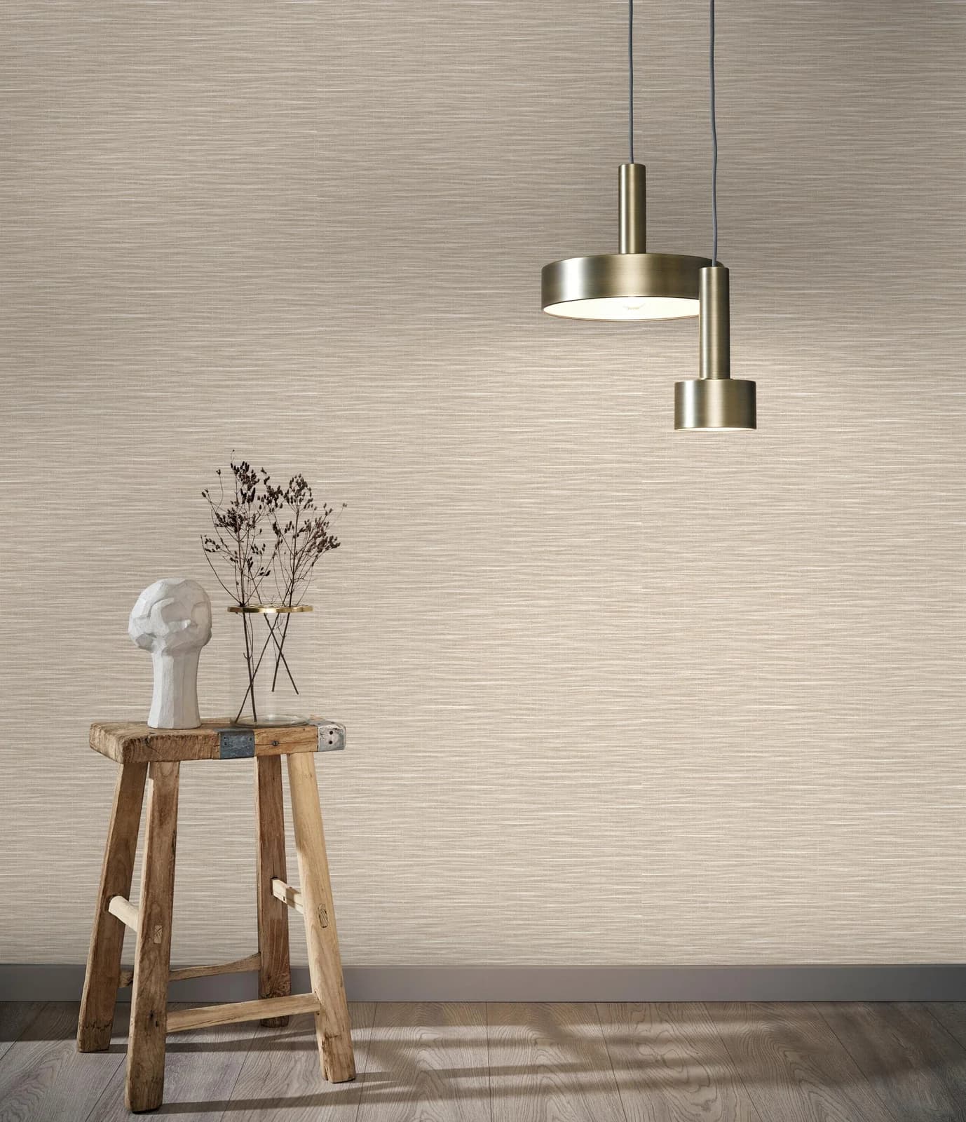 MARBURG Vliestapete Beige Modern Gestreift