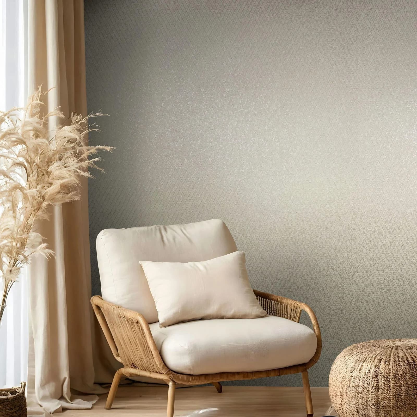 MARBURG Vliestapete Stripe Flow Beige Geometrisch