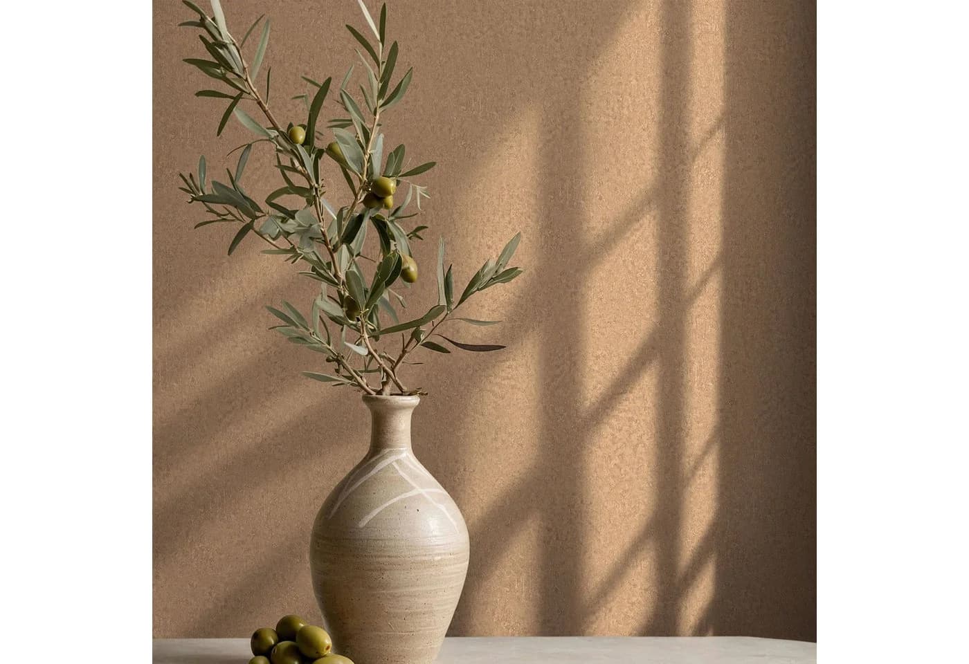 Marburg Vliestapete Nature Soul Beige Geprägt Uni Modern - Bild 2