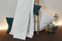 CENTA-STAR Sport Line Microfaserbettdecke Weiß 135x200cm Bild 3