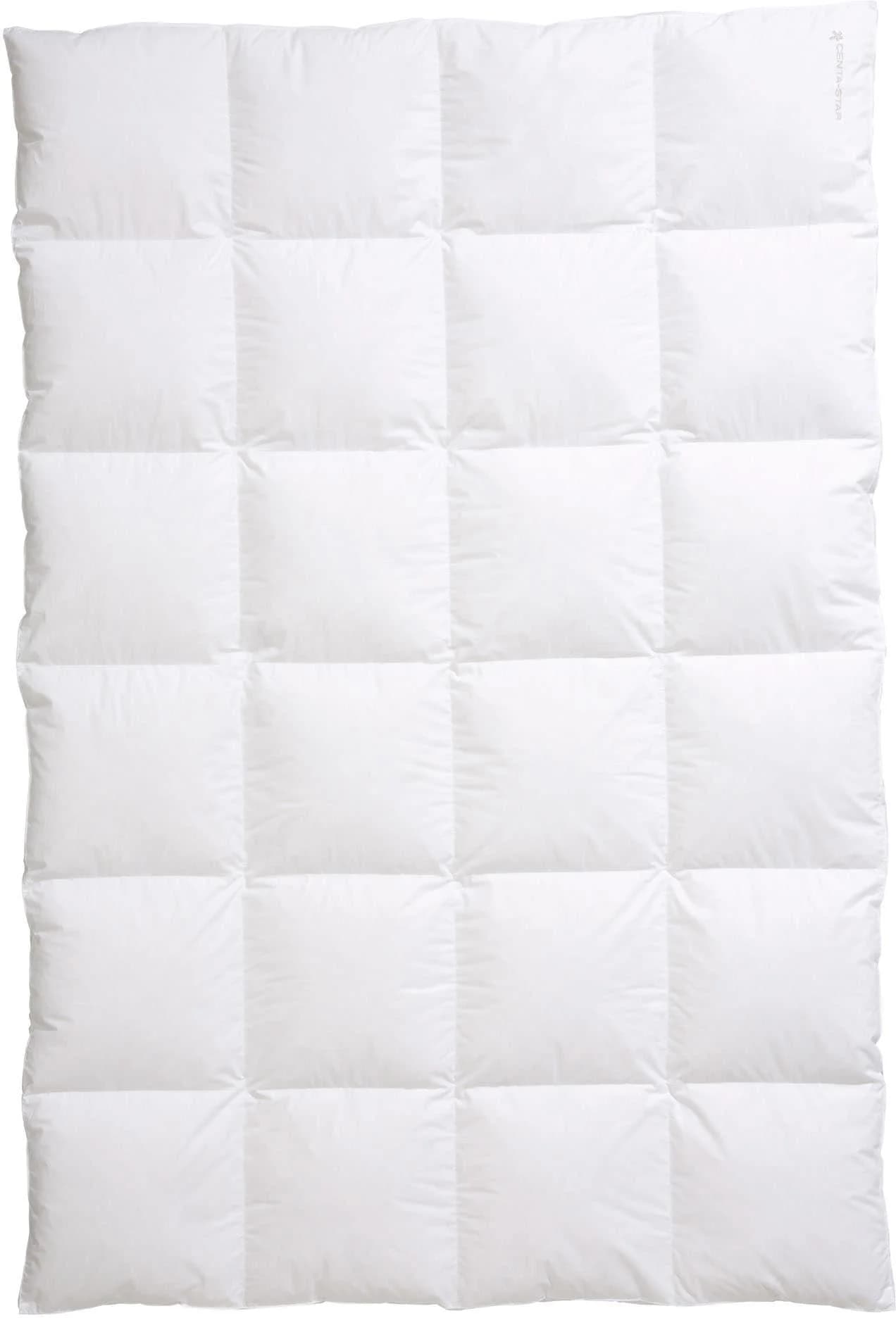 Centa Star Daunenbettdecke Nordic Weiß Extrawarm 100% Baumwolle