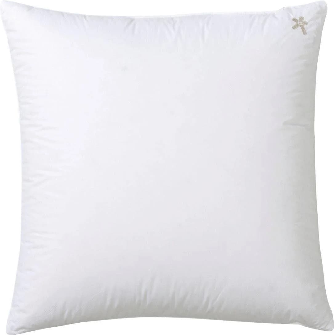 CENTA-STAR Kopfkissen Classik fest Weiß 80x80cm Baumwolle Federn Daunen