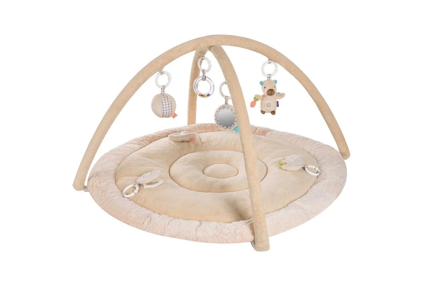 Fehn Spielbogen Capybara Clara Activity-Decke Beige/Braun - Bild 2