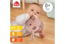 babyFEHN Greifspielzeug Stoffbuch Flamingo Rosa Bild 1