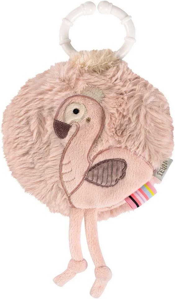 babyFEHN Greifspielzeug Stoffbuch Flamingo Rosa - Bild 2